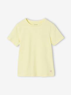 Personaliseerbare gekleurd jongensshirt met korte mouwen  - vertbaudet enfant