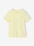 T-shirt garçon personnalisable manches courtes aubergine+blanc+BLEU+jaune pâle+rouge+sauge - vertbaudet enfant 