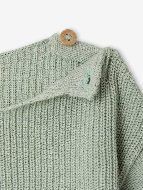 Ensemble bébé garçon tricot 3 pièces vert sauge - vertbaudet enfant 
