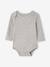 Lot 5 bodies manches longue Dinosaures kaki - vertbaudet enfant 