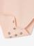 Lot 3 bodies bébé manches courtes rose pâle - vertbaudet enfant 