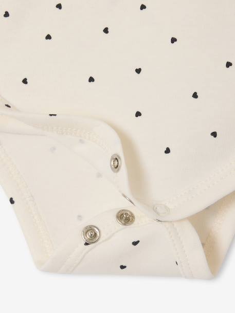 Set van 2 body's baby met lange mouwen ecru - vertbaudet enfant 