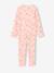 Pyjama fille à fleurs rose pâle - vertbaudet enfant 