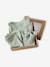 Ensemble bébé garçon tricot 3 pièces vert sauge - vertbaudet enfant 