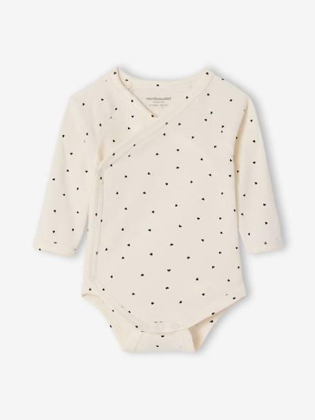 Set van 2 body's baby met lange mouwen ecru - vertbaudet enfant 