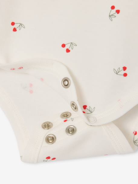 Set body's met lange mouwen met kersen rood - vertbaudet enfant 