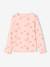 Bloemen pyjama voor meisjes lichtroze - vertbaudet enfant 