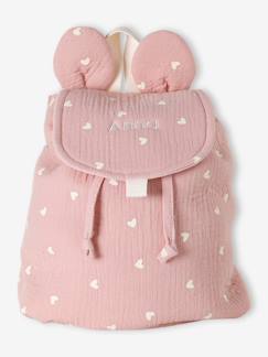 -Sac à dos personnalisable en gaze de coton animation oreilles
