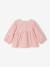Babyset blouse en sjaal rozen - vertbaudet enfant 