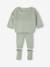 Ensemble bébé garçon tricot 3 pièces vert sauge - vertbaudet enfant 