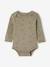 Lot 5 bodies manches longue Dinosaures kaki - vertbaudet enfant 