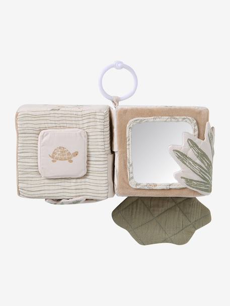 Cube d'activités à suspendre beige - vertbaudet enfant 