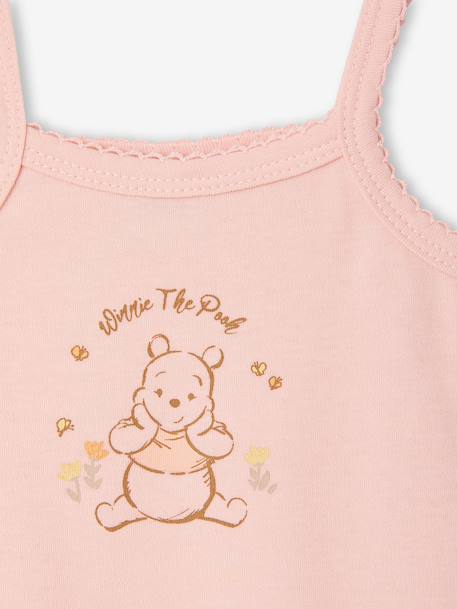 Lot de 2 bodies sans manches Winnie l'Ourson rose pâle - vertbaudet enfant 