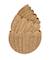 Set van 3 manden wanddecoraties FESTON beige - vertbaudet enfant 