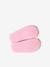 Chaussons zippés bébé fabriqués en France rose imprimé - vertbaudet enfant 