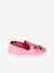 Chausson fille textile élastique rose+rose imprimé+rose pâle - vertbaudet enfant 
