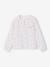 Chemise file gaze de coton imprimée personnalisable blanc imprimé+écru - vertbaudet enfant 