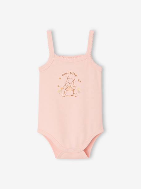 Lot de 2 bodies sans manches Winnie l'Ourson rose pâle - vertbaudet enfant 