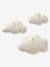 Set van 3 muurdecoraties wolken beige - vertbaudet enfant 