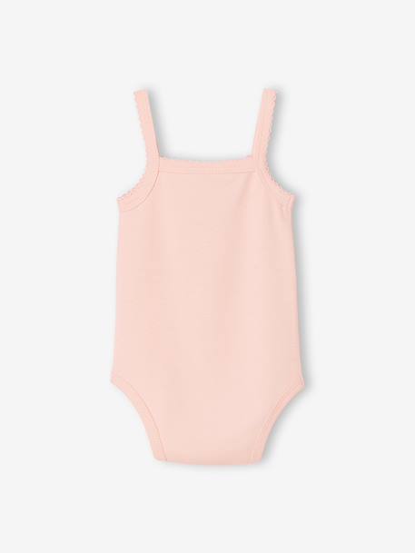 Lot de 2 bodies sans manches Winnie l'Ourson rose pâle - vertbaudet enfant 