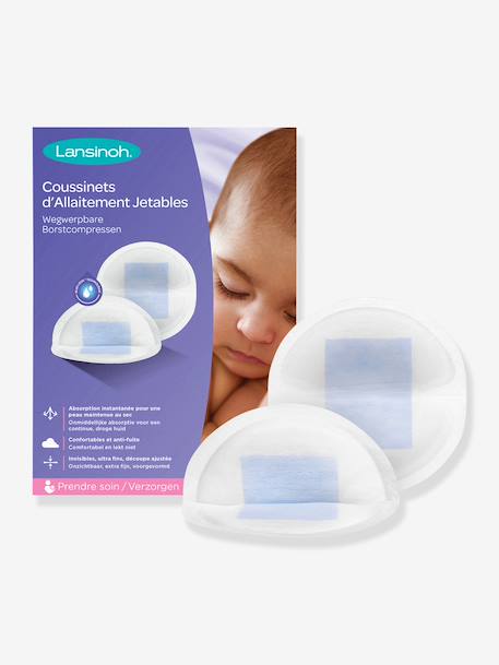 Coussinets d'Allaitement Jetables 60 pièces violet - vertbaudet enfant 