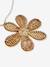 Guirlande fleurs rotin beige - vertbaudet enfant 