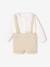 Ensemble bébé chemise et short cérémonie beige+vert sauge - vertbaudet enfant 