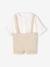 Ensemble bébé chemise et short cérémonie beige+vert sauge - vertbaudet enfant 