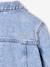 Veste jean fille personnalisable bleu clair+bleu moyen - vertbaudet enfant 