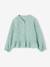 Chemise fille en gaze de coton rose pâle+vert d'eau - vertbaudet enfant 