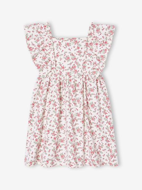 Fille-Robe-Robe fille manches papillon
