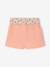 Short bébé fille avec ceinture imprimée corail - vertbaudet enfant 