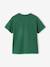 T-shirt garçon manches courtes animaux blanc+écru+vert sapin - vertbaudet enfant 