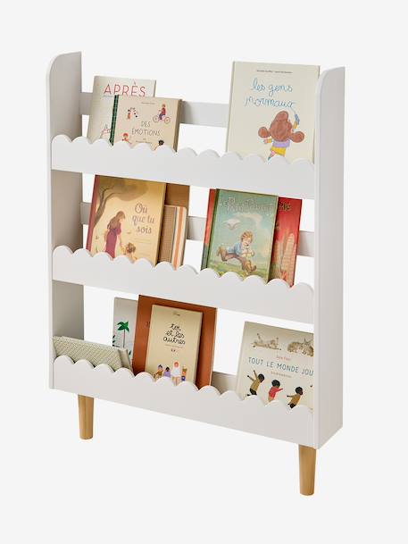 FESTON wandpresentatie bibliotheek wit - vertbaudet enfant 