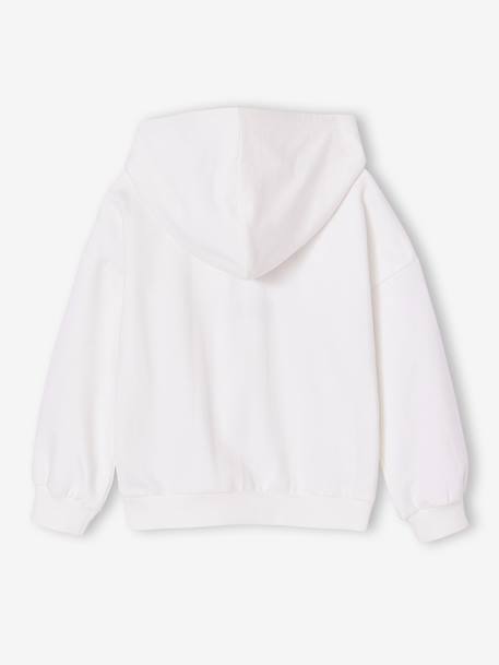 Sweat à capuche Minnie écru - vertbaudet enfant 