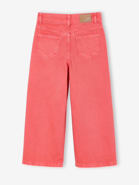 Pantalon fille large MorphogiK medium corail+kaki+vert de gris+vieux rose - vertbaudet enfant 