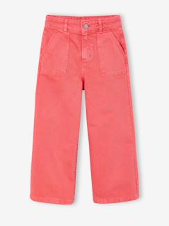 -Wijd uitlopende broek voor meisjes medium Morpho