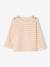 T shirt fille marinière écru - vertbaudet enfant 
