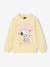 Sweat fille Snoopy jaune pastel - vertbaudet enfant 