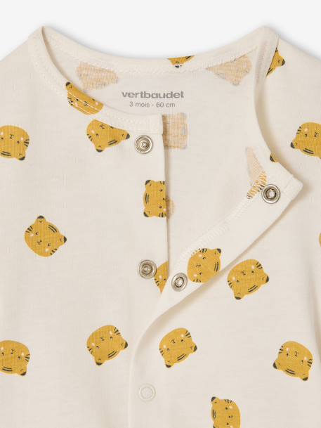 Lot 2 pyjamas garçon coton bio jaune - vertbaudet enfant 