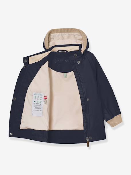 Veste mi-saison bébé fille MATWAI bleu foncé+bleu pâle+bois de rose+brun+jaune+jaune pastel+lilas+rose poudré+sable+vert sauge - vertbaudet enfant 