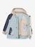 Veste doublée à capuche bébé MATWALLY MINI A TURE bleu clair - vertbaudet enfant 
