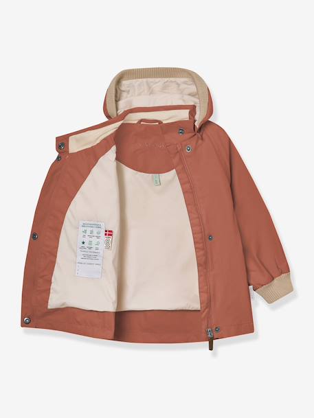 Veste mi-saison bébé fille MATWAI bleu foncé+bleu pâle+bois de rose+brun+jaune+jaune pastel+lilas+rose poudré+sable+vert sauge - vertbaudet enfant 