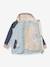 Veste doublée à capuche bébé MATWALLY MINI A TURE bleu clair - vertbaudet enfant 