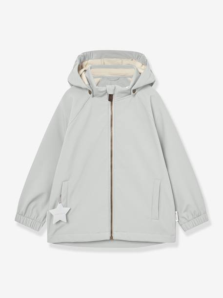 Fille-Manteau, veste-Veste softshell à capuche bébé coupe-vent et déperlante MATADEN MINI A TURE