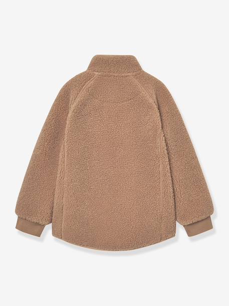 Veste en polaire Teddy avec fermeture éclair enfants MATCEDRIC MINI A TURE bleu foncé+cannelle+écru+lilas poudré+vert - vertbaudet enfant 