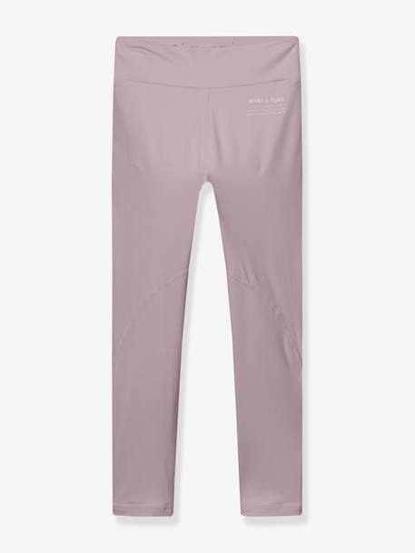MATLEE MINI A TURE legging voor meisjes lila (poederkleur)+wortel - vertbaudet enfant 