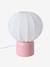 Lampe à poser forme boule pied métal rose+vert sauge - vertbaudet enfant 