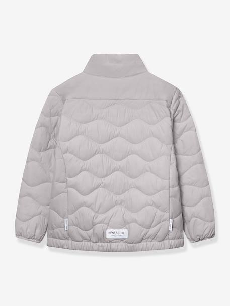 Veste légère matelassée enfant MATNAVA MINI A TURE carotte+lilas poudré+vert amande - vertbaudet enfant 