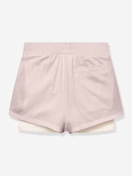 Shorts fonctionnels 2-en-1 MATEIDIE jaune pâle+rose+rose pâle - vertbaudet enfant 
